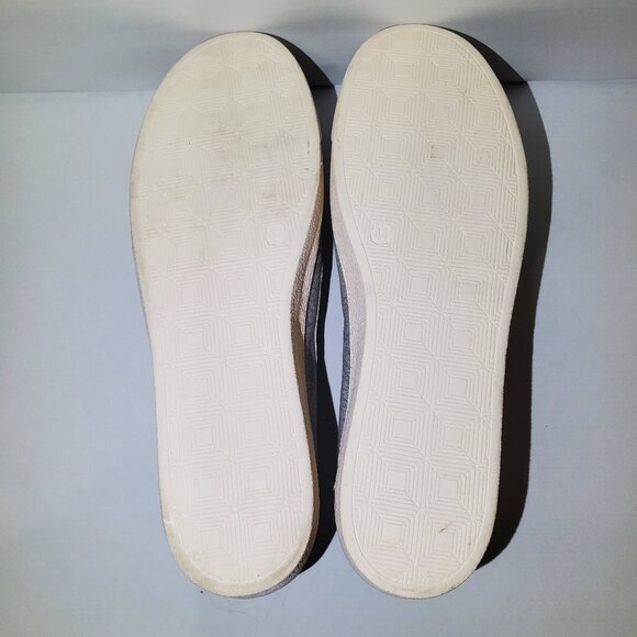 Graceland Women’s Size 44 EUR (approx 12.5 US) Silver Pearl Slip On Sneakers - Picture 11 of 11